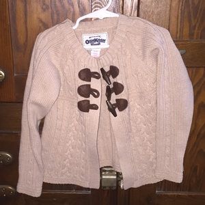 Girls brown sweater